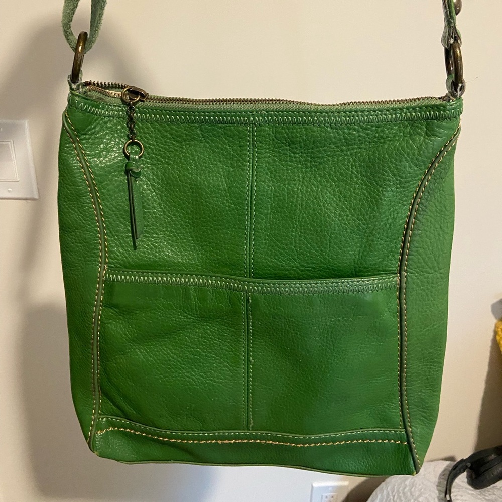 The Sak green crossbody